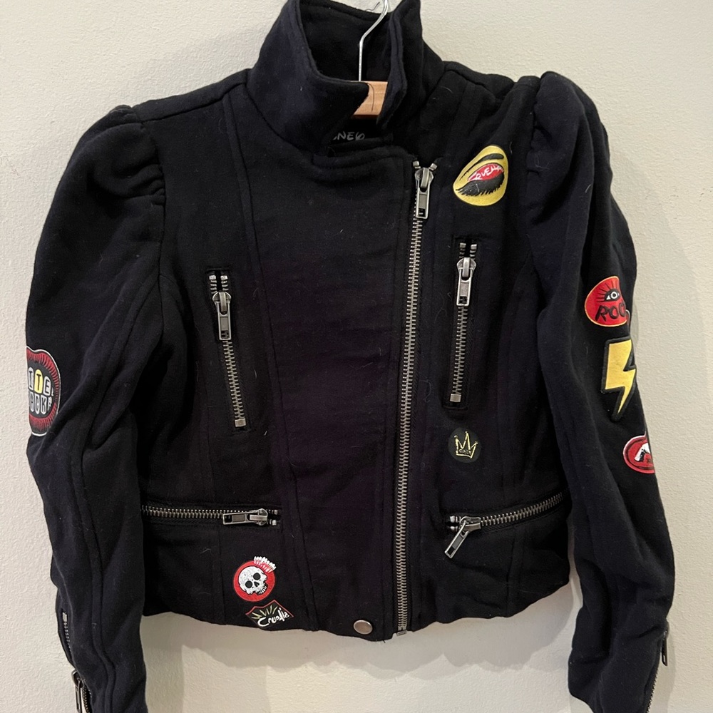 Chaser kids and disney collaboration Moto jacket